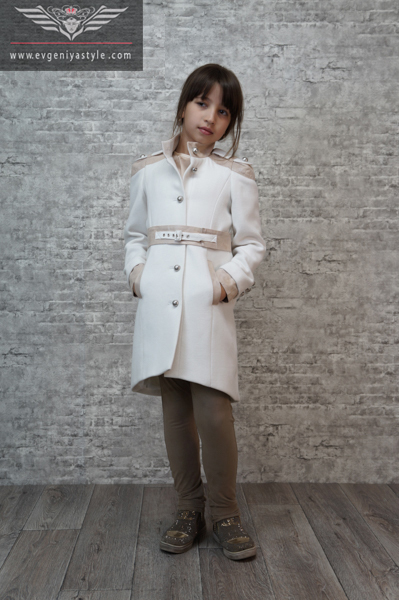 Белое кашемировое пальто - «Victoria» Белое кашемировое пальто - «Victoria»