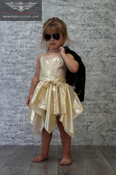 Нарядное золотое платье – «Mia» Нарядное золотое платье – «Mia»